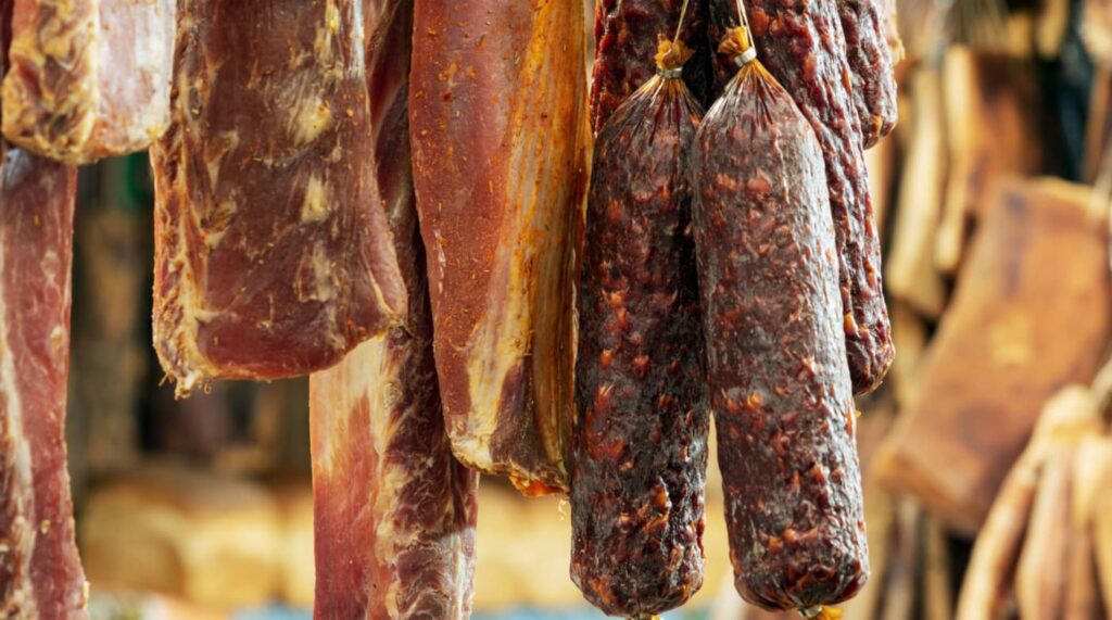 燻製　肉