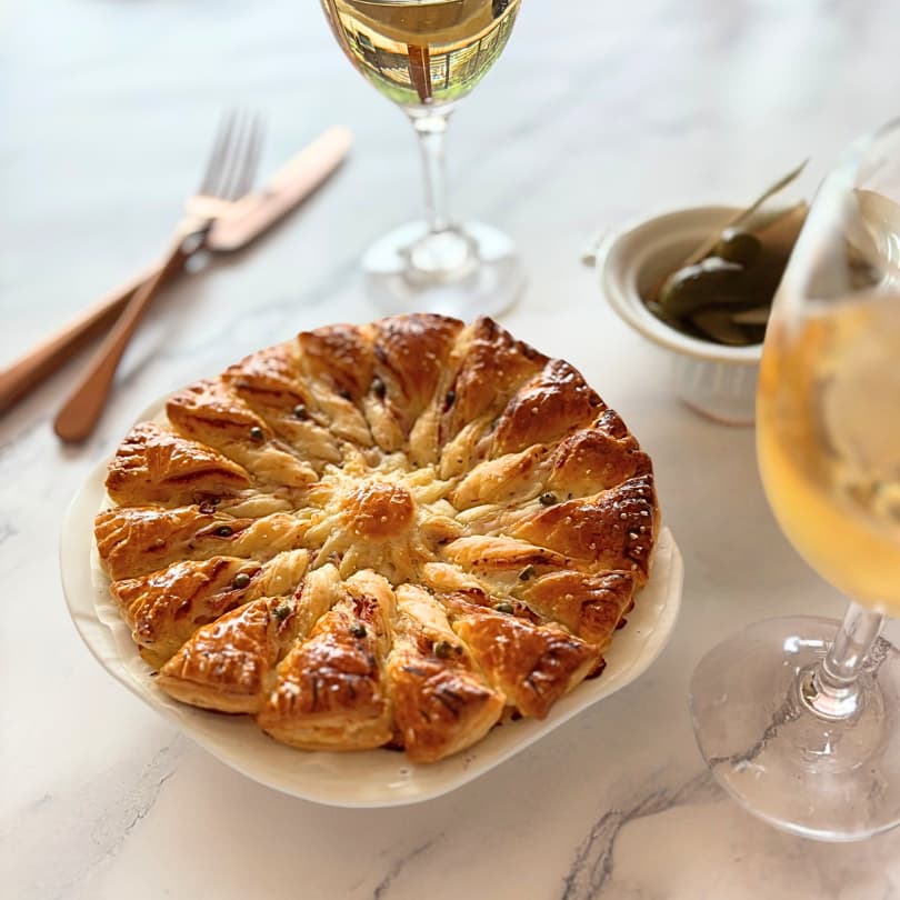 タルトソレイユ クロックムッシュ風 (直径16㎝) ホームパーティ― パイ