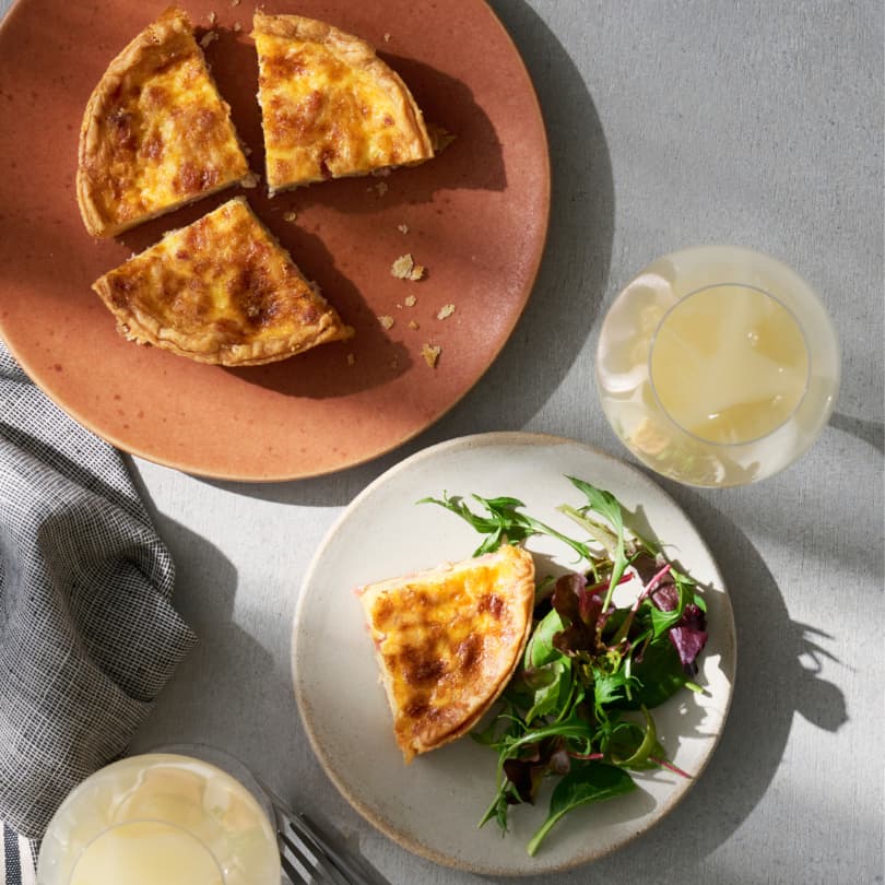 ア・ターブル！｜キッシュ・ロレーヌ（グリエールチーズとベーコンの